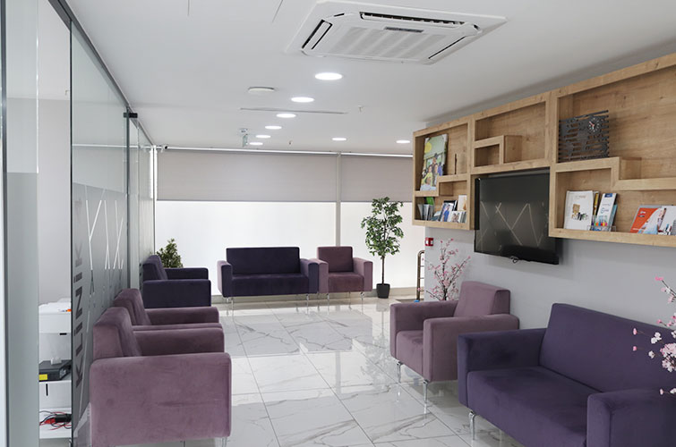 Kliniğimizin bekleme alanı
